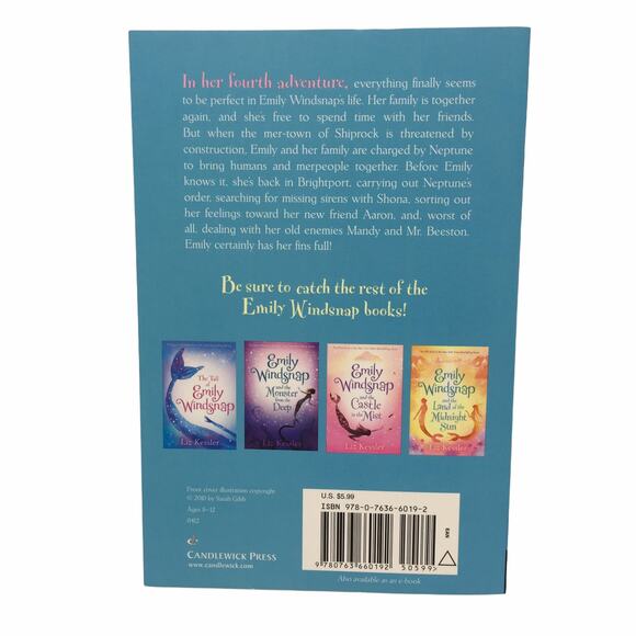 Lot of 3, Emily Windsnap Children's Chapter Books by Liz Kessler - Gently Read - Picture 3 of 5